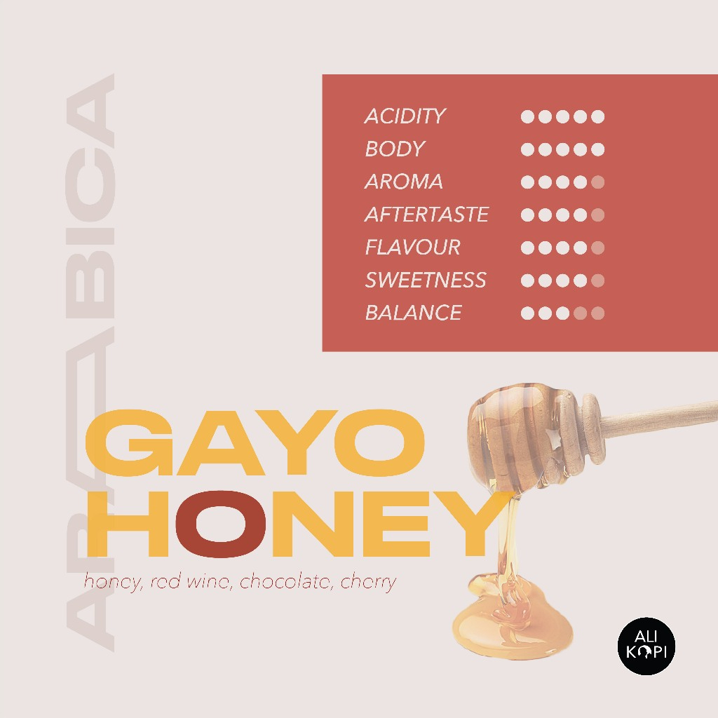 

ALI KOPI - Kopi Gayo Honey Arabica Roasted Beans