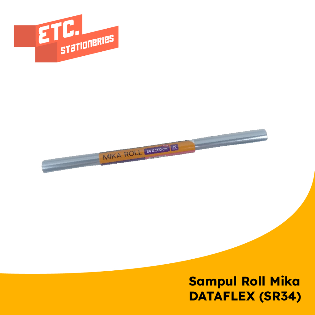 

Dataflex Sampul Roll Mika 60 micron [34 x 500 cm]