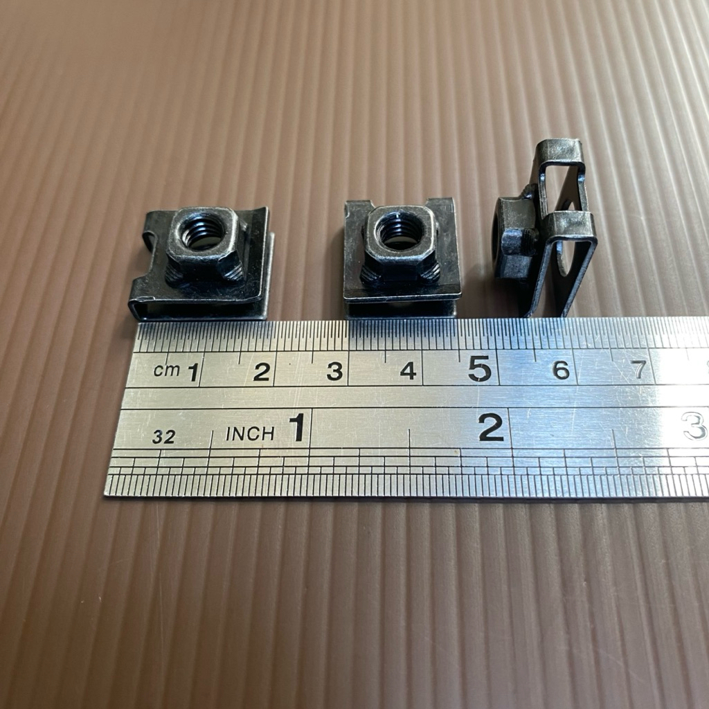 KLIP M 6 LUBANG BAUT 10/CLIP NUT M6 BAUT 10/KLIP BAUT 10/NUT KLIP DRAT BAUT 10/KLIP ORIGINAL