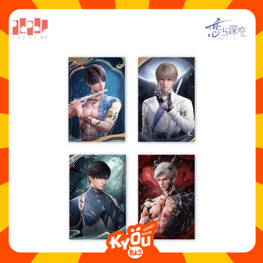 

[Set of 4] Love and Deepspace Postcard Set