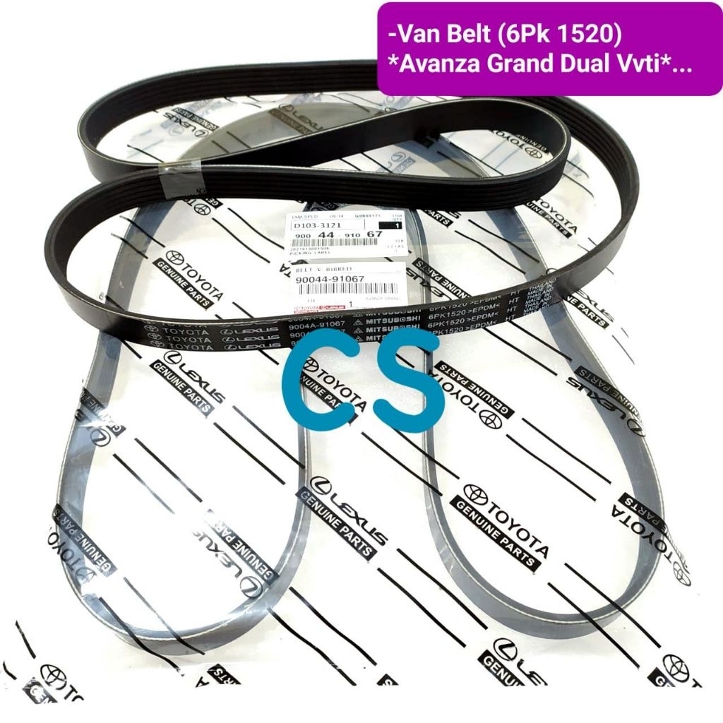 VAN BELT 6PK 1520 TOYOTA AVANZA GRAND DUEL VVT-I
