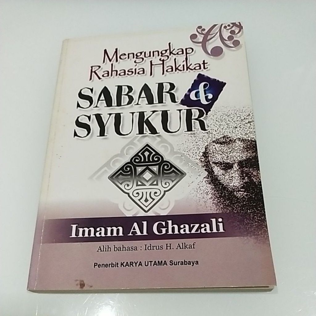 buku mengungkap rahasia sabar dan syukur.imam ghazali