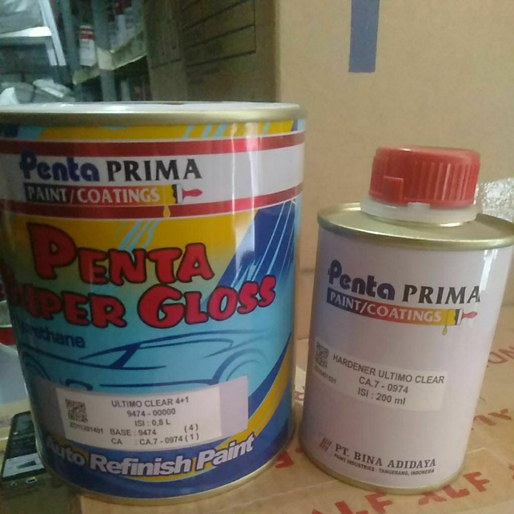VERNIS/CLEAR penta prima Ultimo clear 4:1 Clear gloss