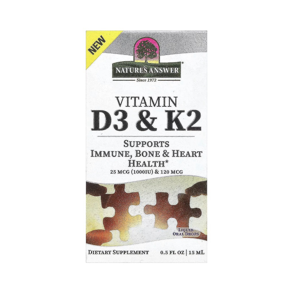 NATURE'S ANSWER VITAMIN D3 K2 VITAMIN D3K2 15 ML ( NATURE ANSWER)