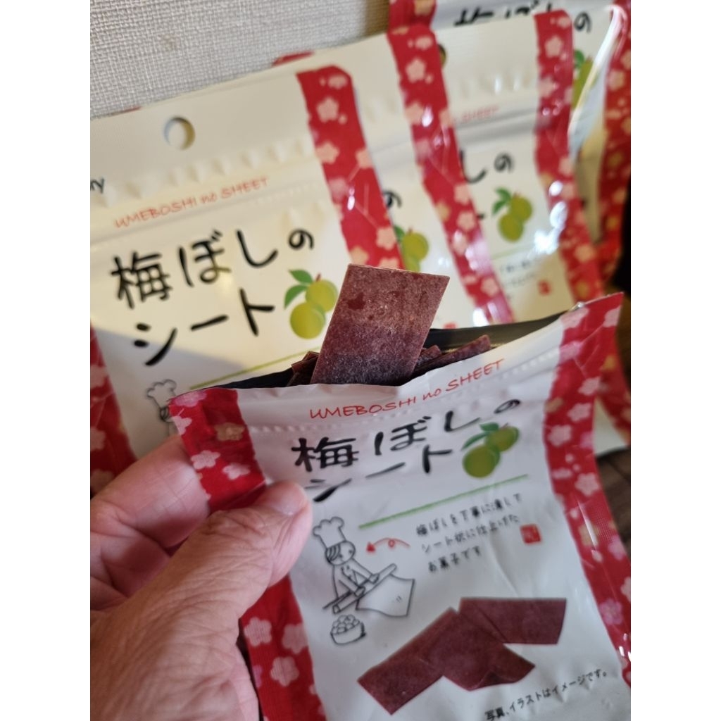 [Ori Japan] Umeboshi Plum Sheet | Manisan Plum