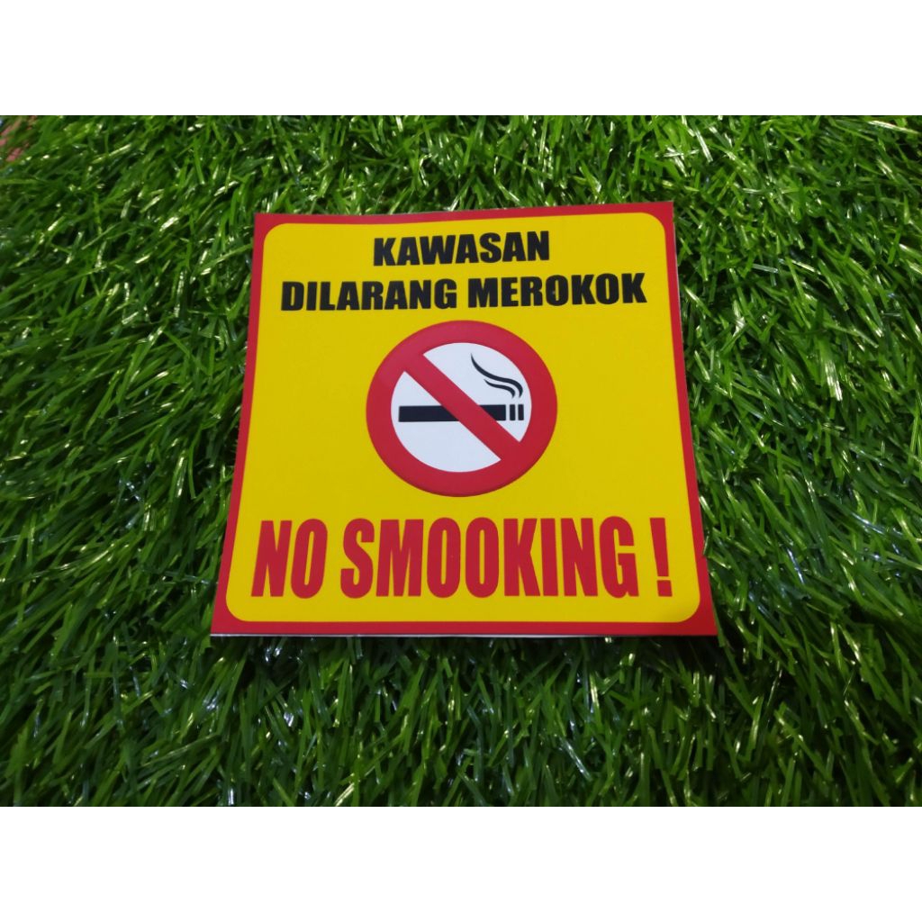 

stiker vinyl no smok