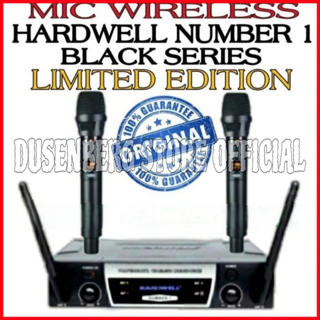 Mic Wireless HARDWELL NUMBER 1 Microphone HARDWELL NUMBER 1 Original