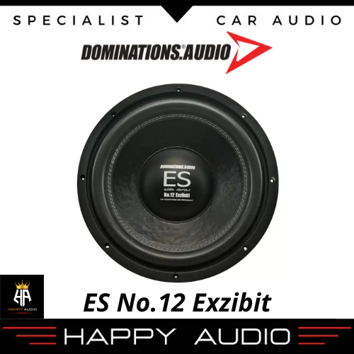 Subwoofer ES NO. 12 EXIZIBIT Dominations - 12 Inch - Subwoofer Double Stacked Ferrite Magnet - Audio