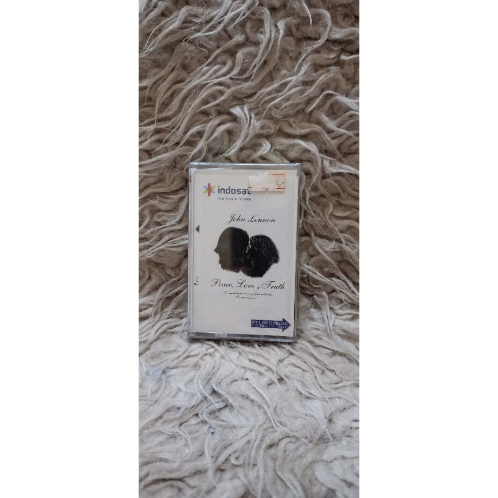 john lennon  peace, love & truth kaset pita