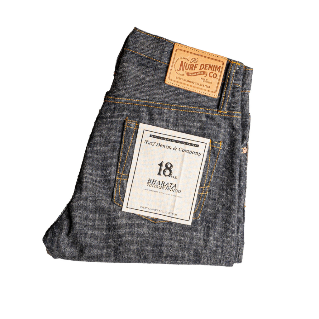 Nurf Denim -  BHARATA - 18oz - Unsanforized - Selvedge Denim