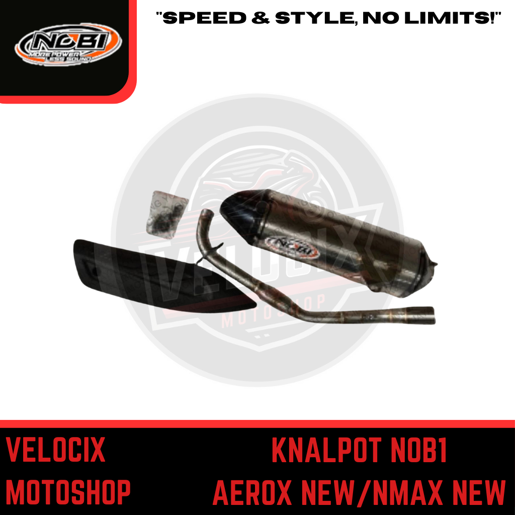 KNALPOT NOB1 NMAX NEW/AEROX NEW