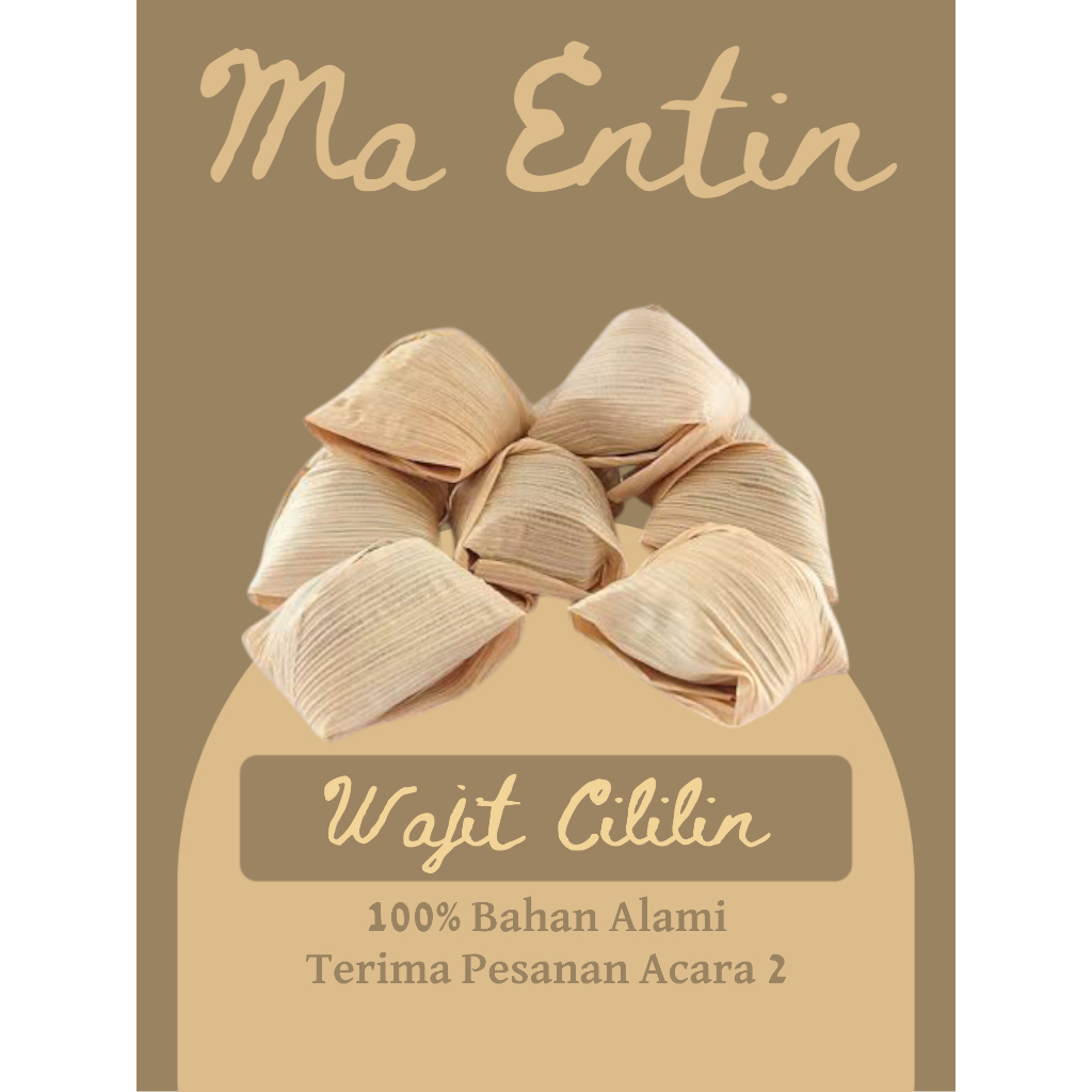 

RAOS TRADISIONAL WAJIT CILILIN 500g dengan bahan 100% GULA MERAH, KELAPA DAN BERAS KETAN TANPA PEMANIS BUATAN