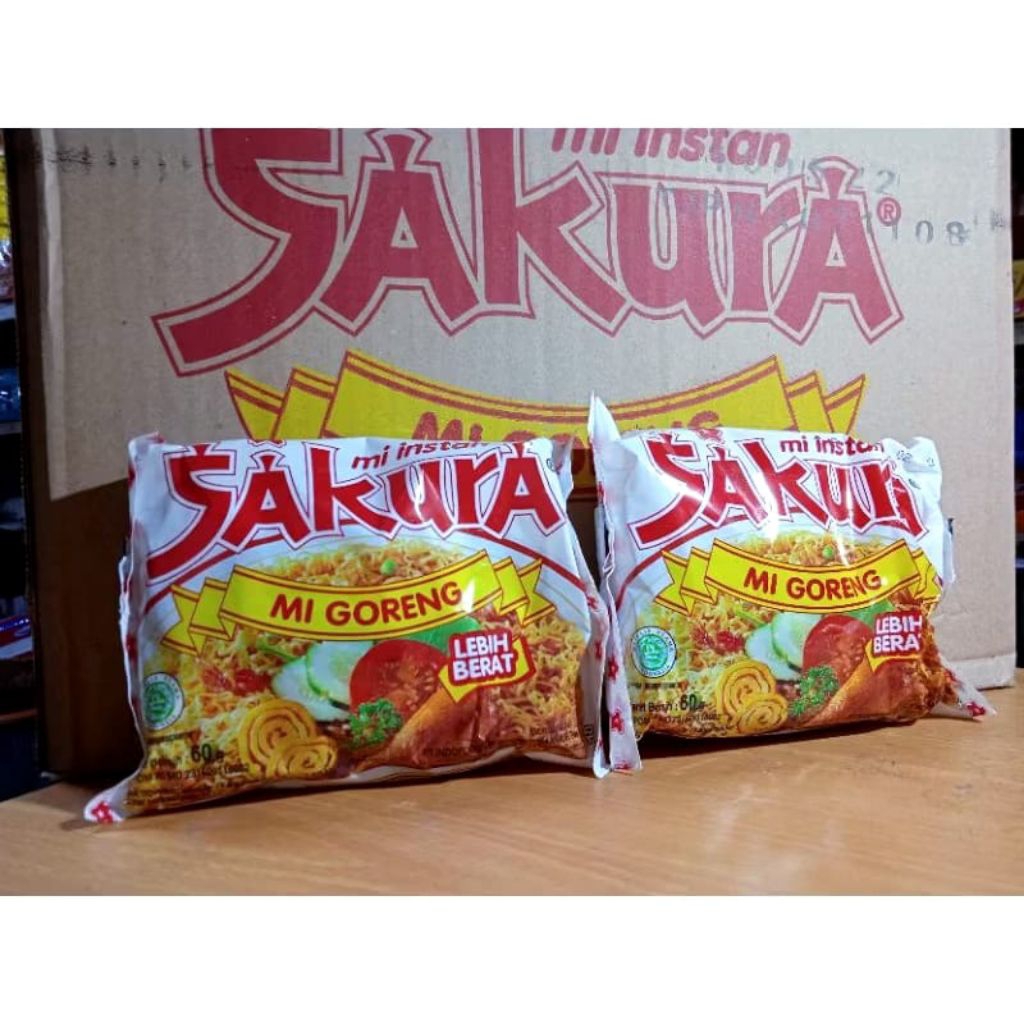 

Mie Sakura Goreng Sakura Mie Indofood