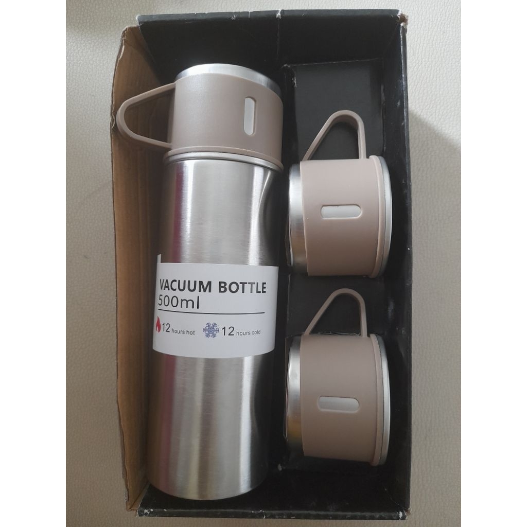Jual Termos Vacuum Bottle Flask Set 500 ml NEGO