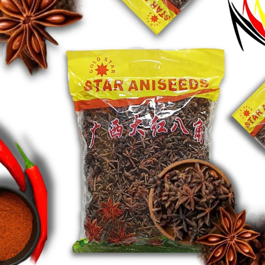 

Pekak Bunga Lawang Kering 1kg Asli Aniseeds