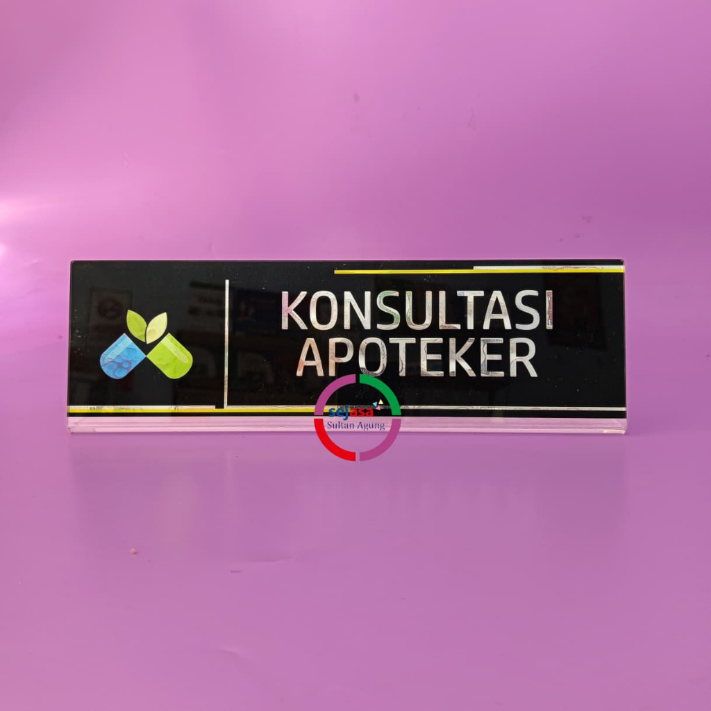 

Akrilik Konsultasi Apoteker - Farmasi - Apotek | Akrilik Meja Konsultasi Apoteker | Akrilik Lipat