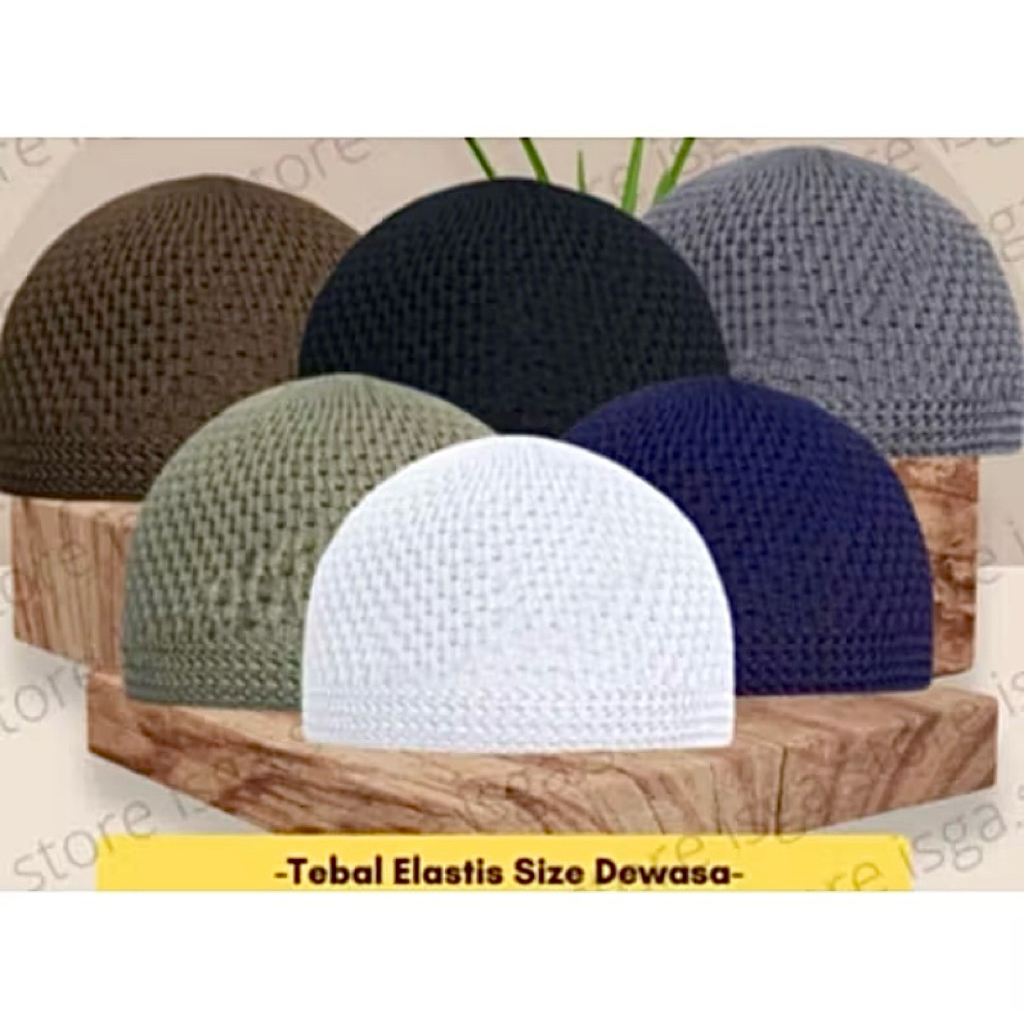 songkok rajut / songkok benang / songkok murah / songkok kain / peci / kopiah rajut / peci rajut / s