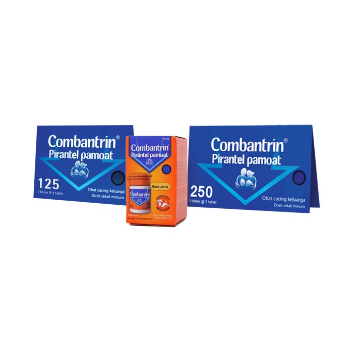 Combantrin Sirup Jeruk Obat Cacingan Dewasa Anak