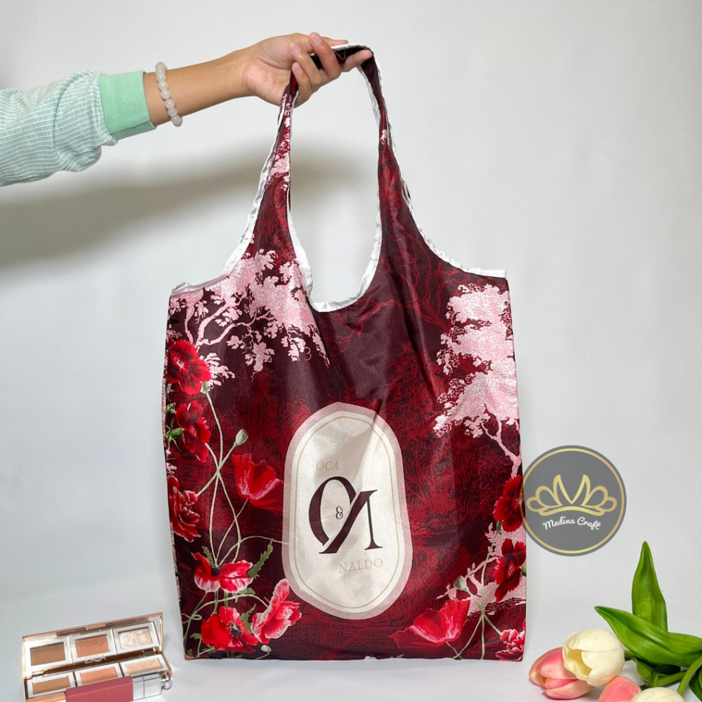 

Shopping Bag Full Color Premium Wedding Custom Souvenir Pernikahan Ucapan Terima Kasih Nikah
