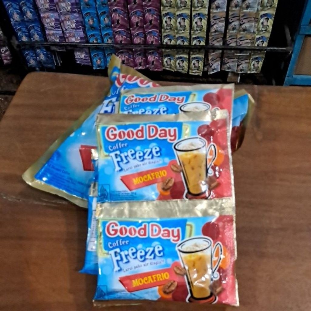 Good day freeze Mocafrio 30g | Good day Latte Original 22g| | Good day Butterscotch 22g |Good day Mo