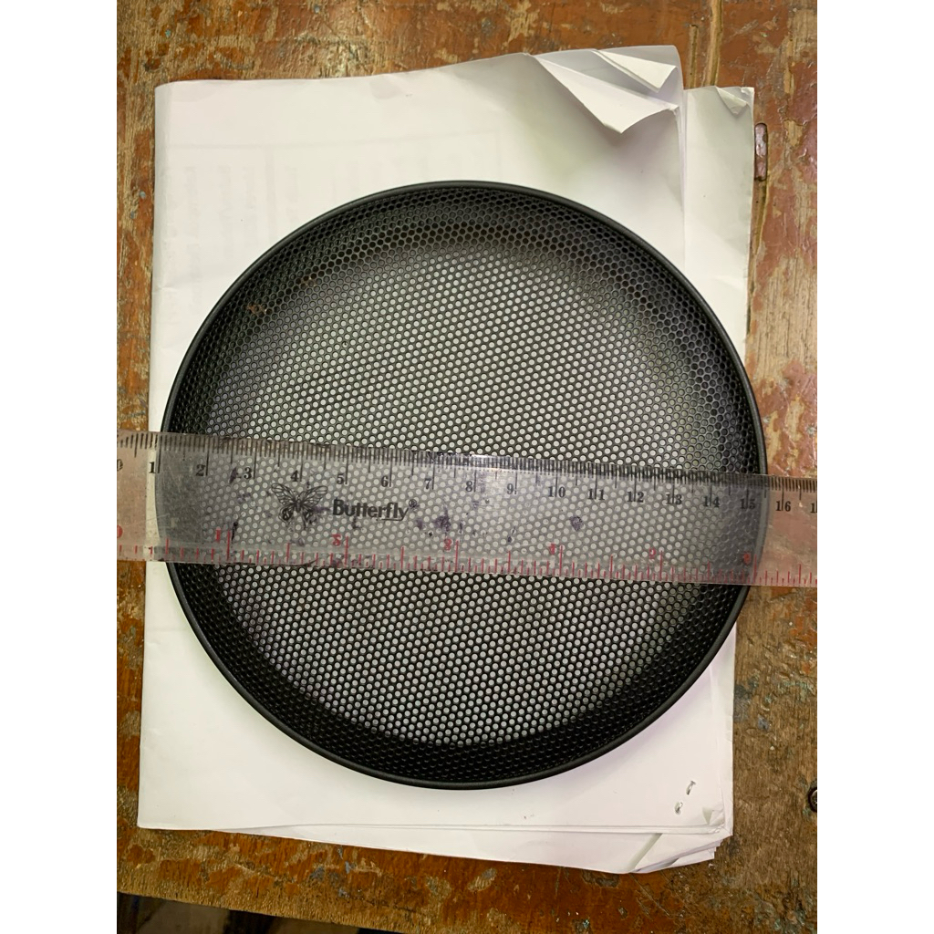 Gril penutup speaker 6in besi