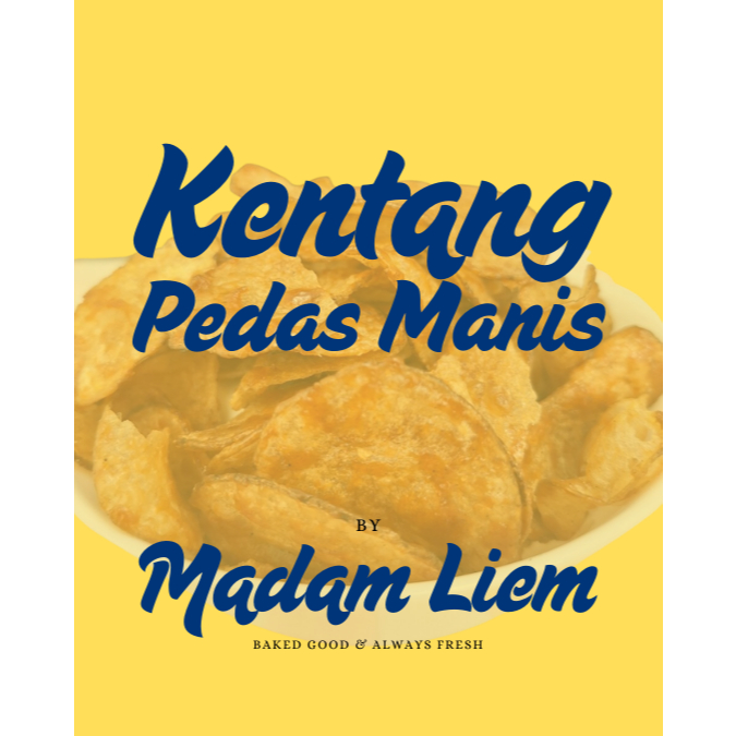 

Kentang Pedas Manis Madam Liem (500gr, 250gr)