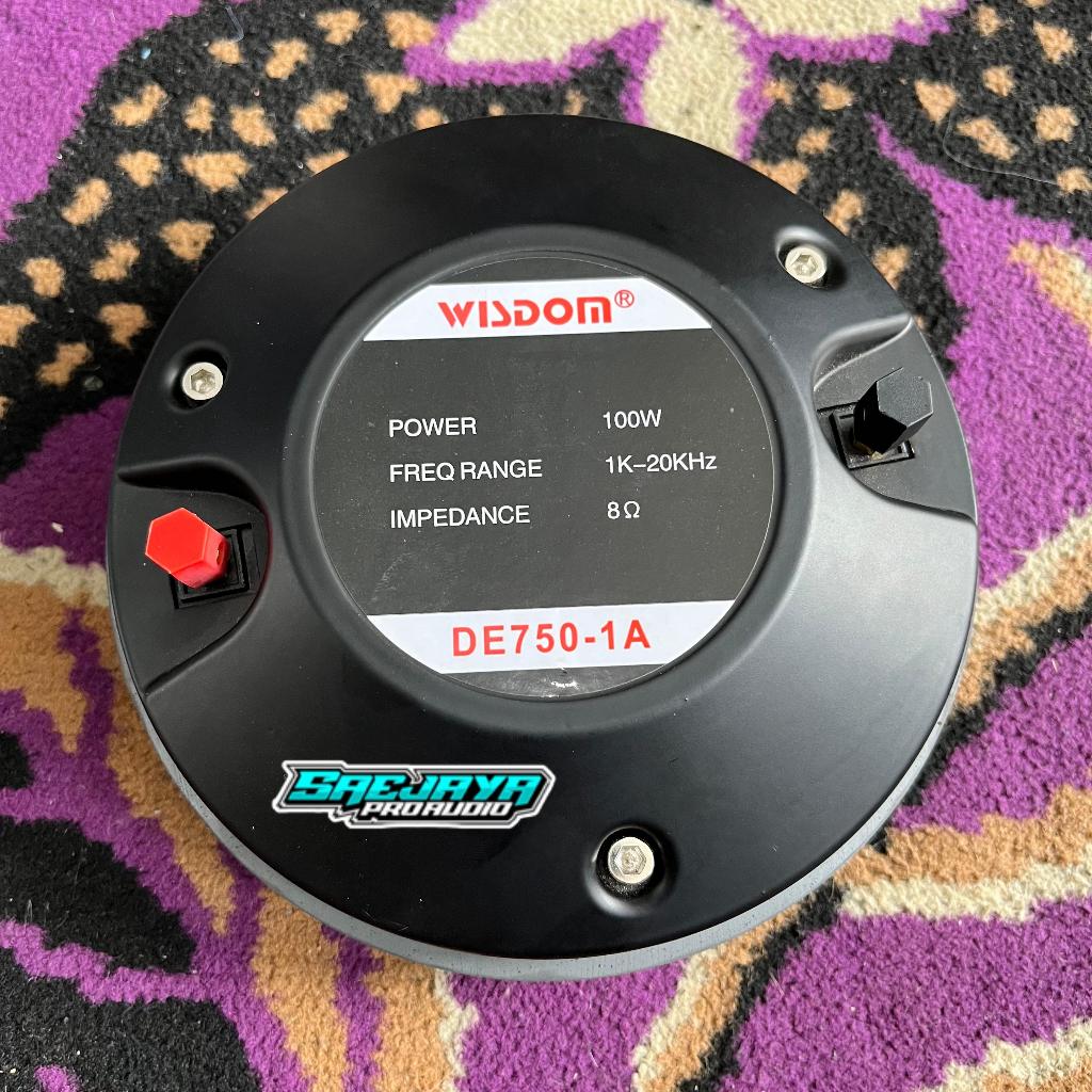 Tweeter / Driver Wisdom DE 750 1A / DE750 1A / DE7501A