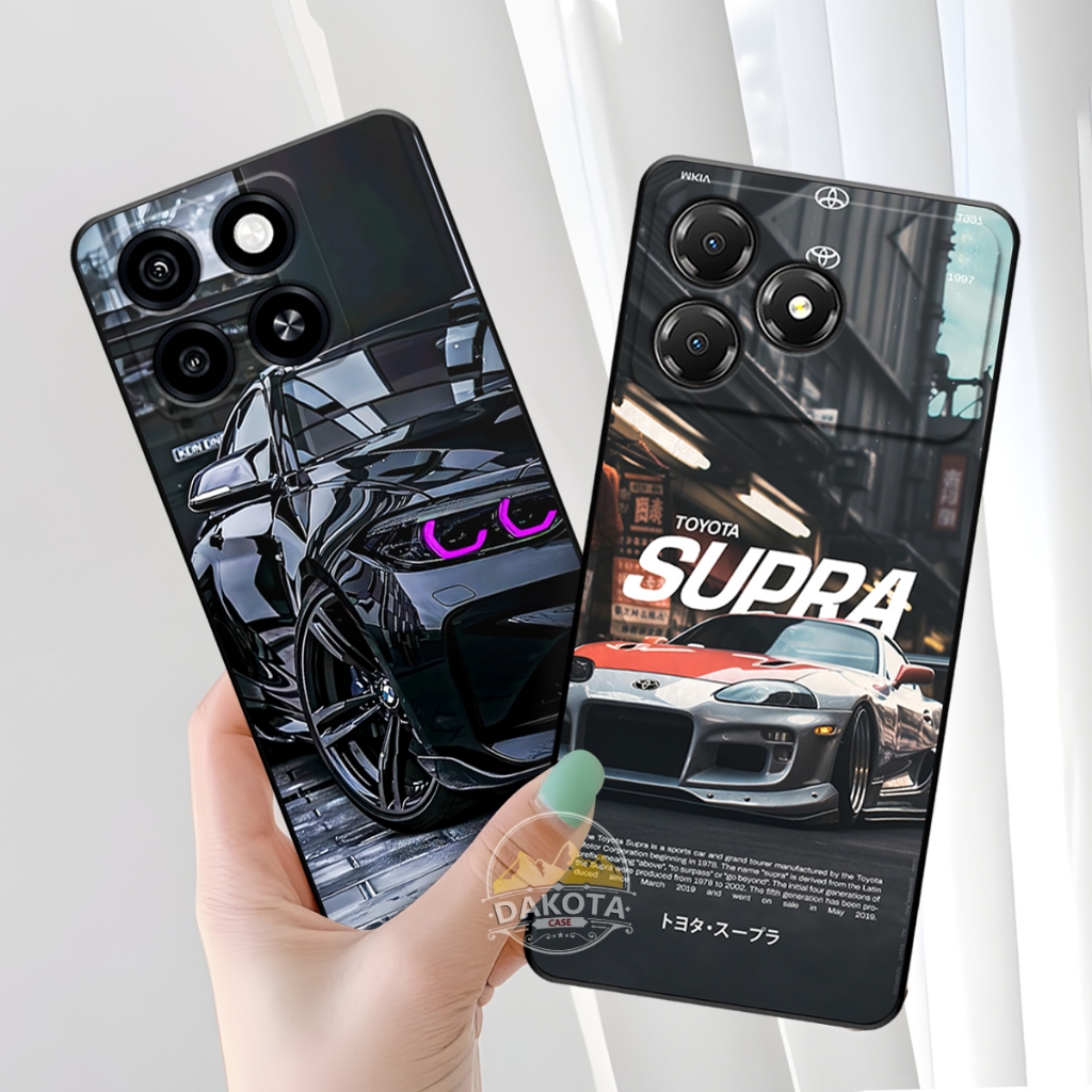 DAKOTA | Casing Silikon Hp ZTE Blade A36 | ZTE Blade A56 UV Printing Gambar Cars | Case Lentur grati