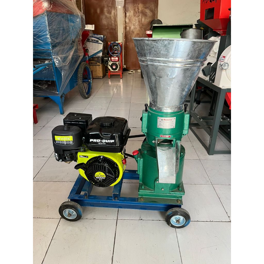 MESIN CETA PELET VERTICAL MAHKOTA MPM 160 2 ROLLER