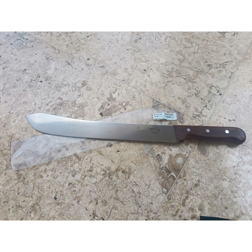 PISAU SEMBELIH VICTORINOX BULLNOSE ROSEWOOD 36CM