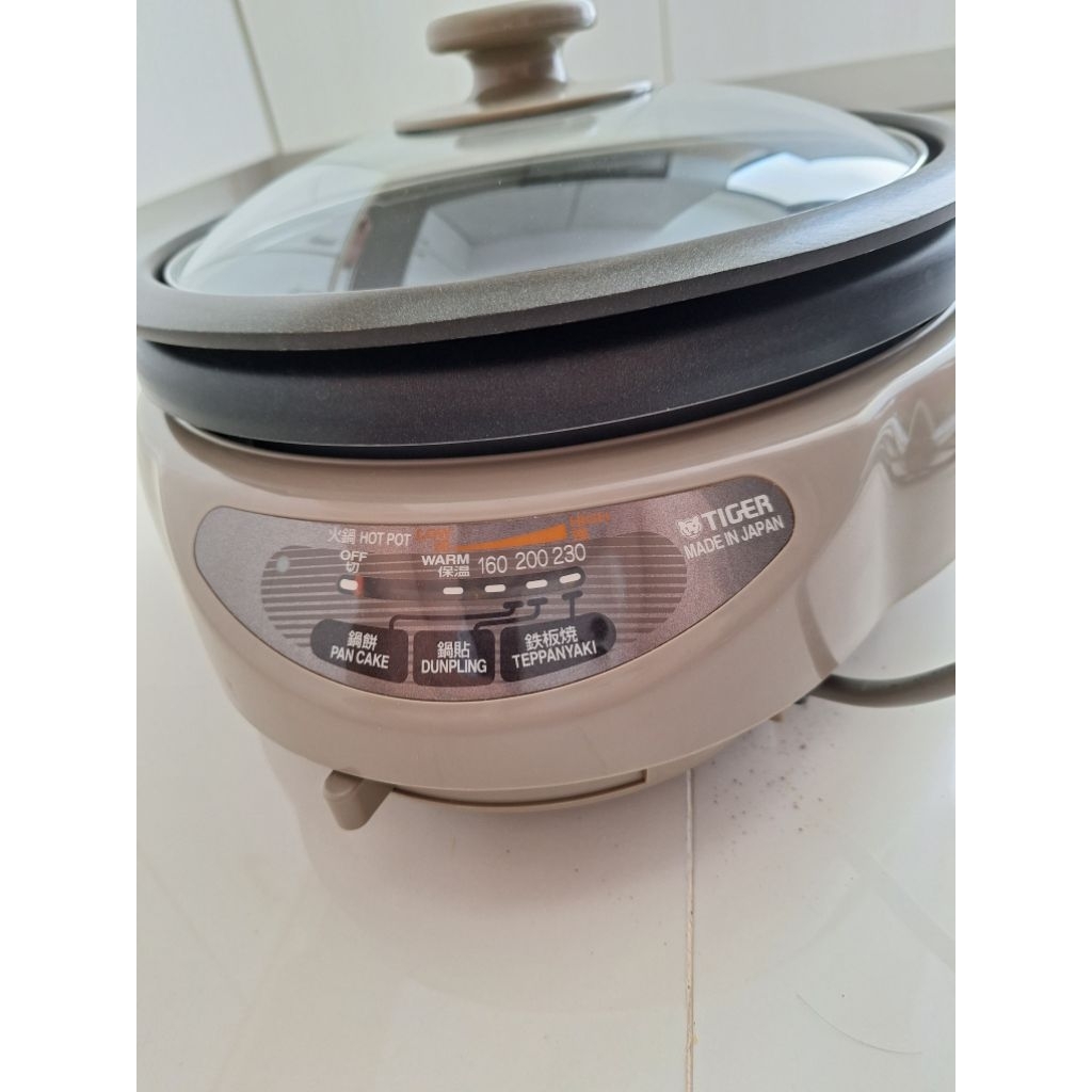 Panci 2in1 utk Panggang(grill) dan Kuah(shabu"/hotpot) ukuran besar