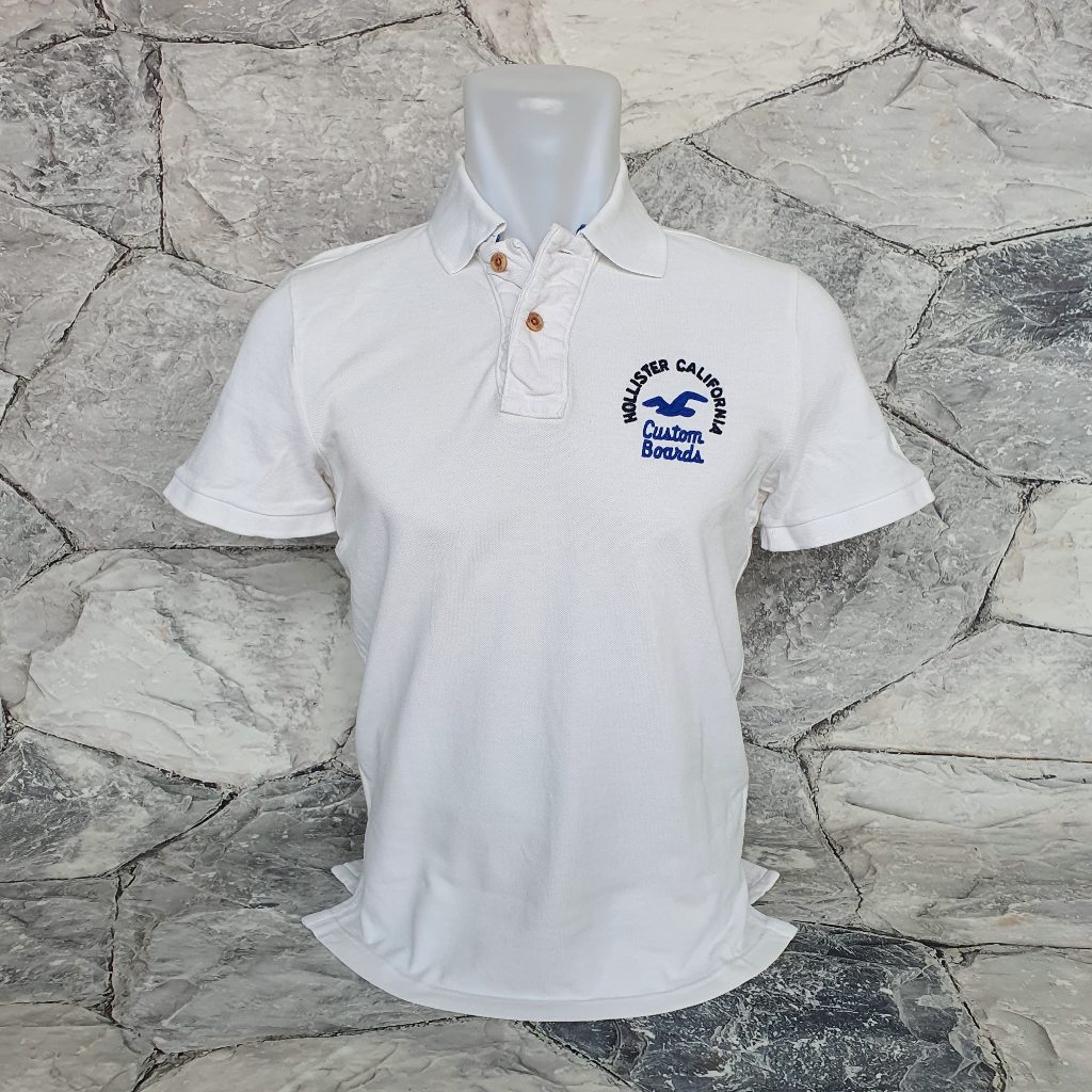 Baju Kaos Polo HOLLISTER - Size S / LD 48 cm - Original - Second