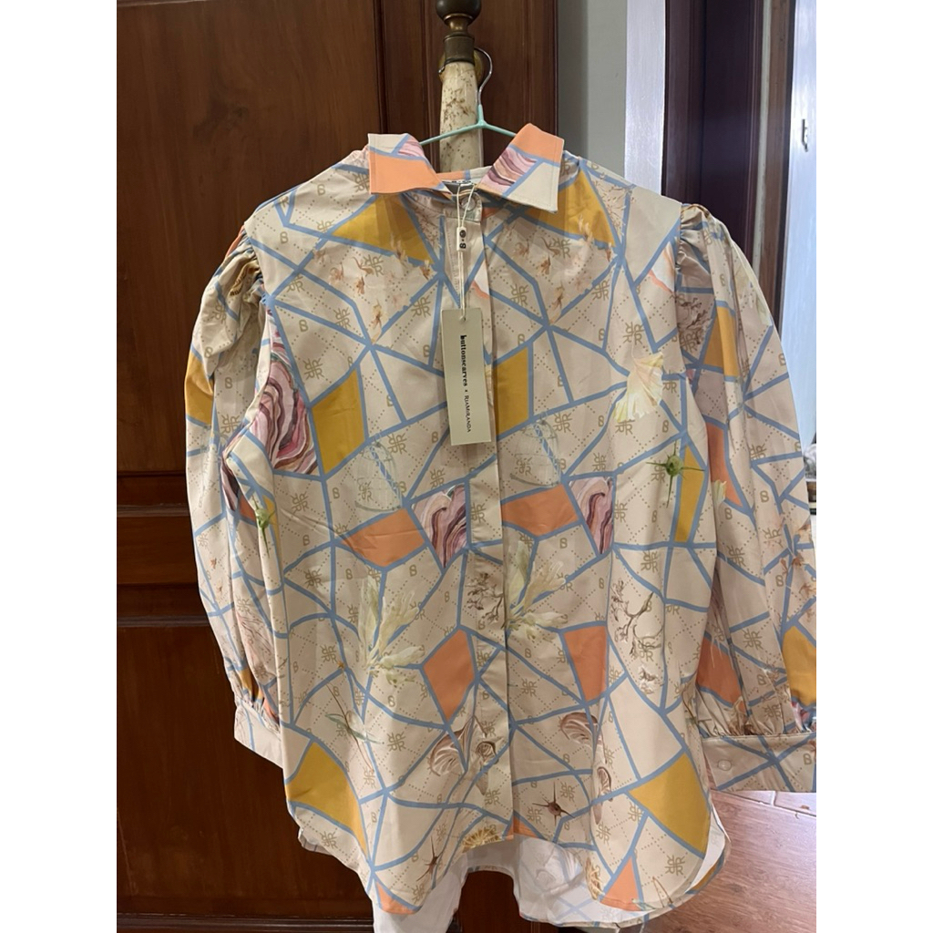 New Buttonscarves x RiaMiranda Astera Top-Pale (peach) size M