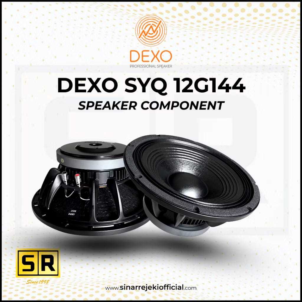 Speaker Component DEXO SY 12G144 12 Inch / Speker Komponen DEXO 12 Inci