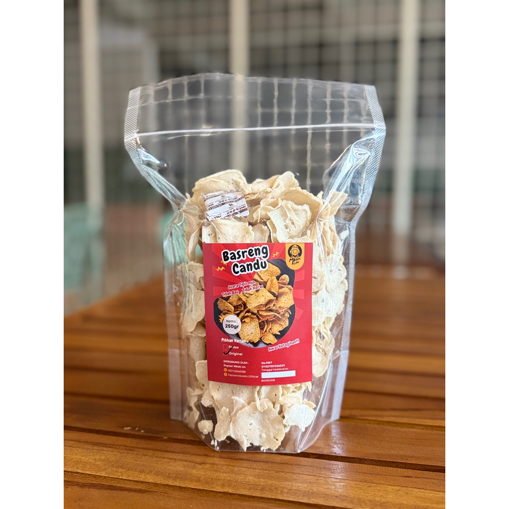 

Basreng Tipis Candu Asin Original