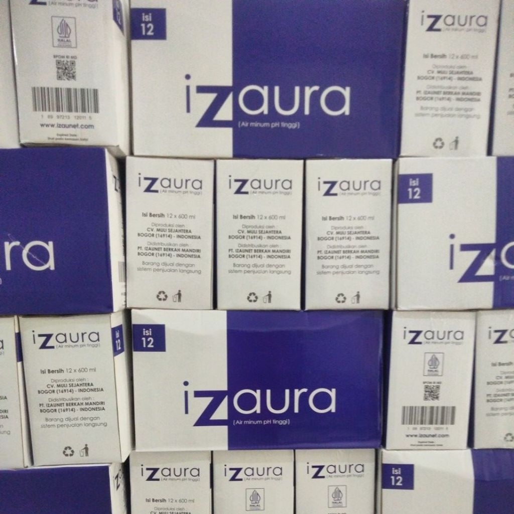 

Air minum Izoura Antioksidan