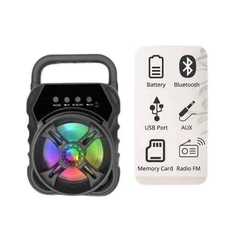 Speaker Bluetooth Portable Bisa Radio Flashdisk Memory Card