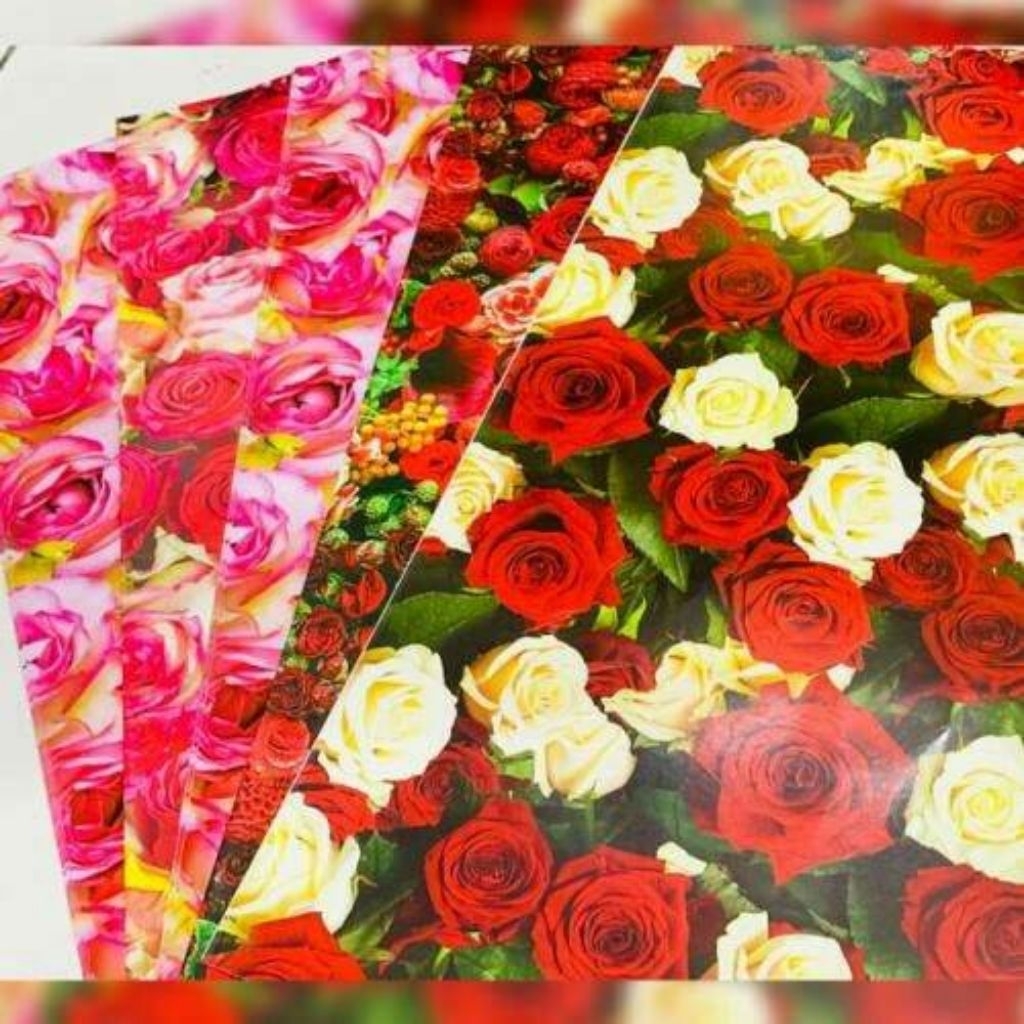 

Kertas Kado Per Pak Isi 50 pcs Merk Kiky