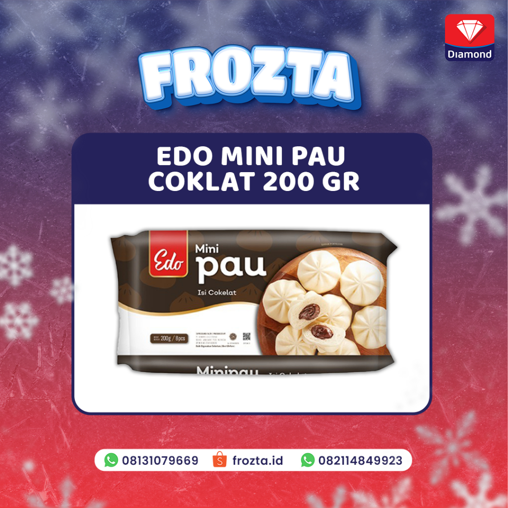 

Frozen Food EDO Minipao Coklat 200gr