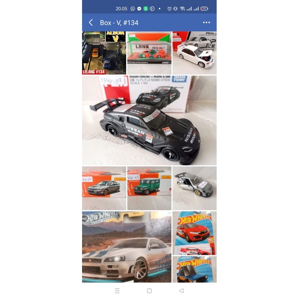 lelang #134, pesanan Diecast Mobil Yudi Macchiato