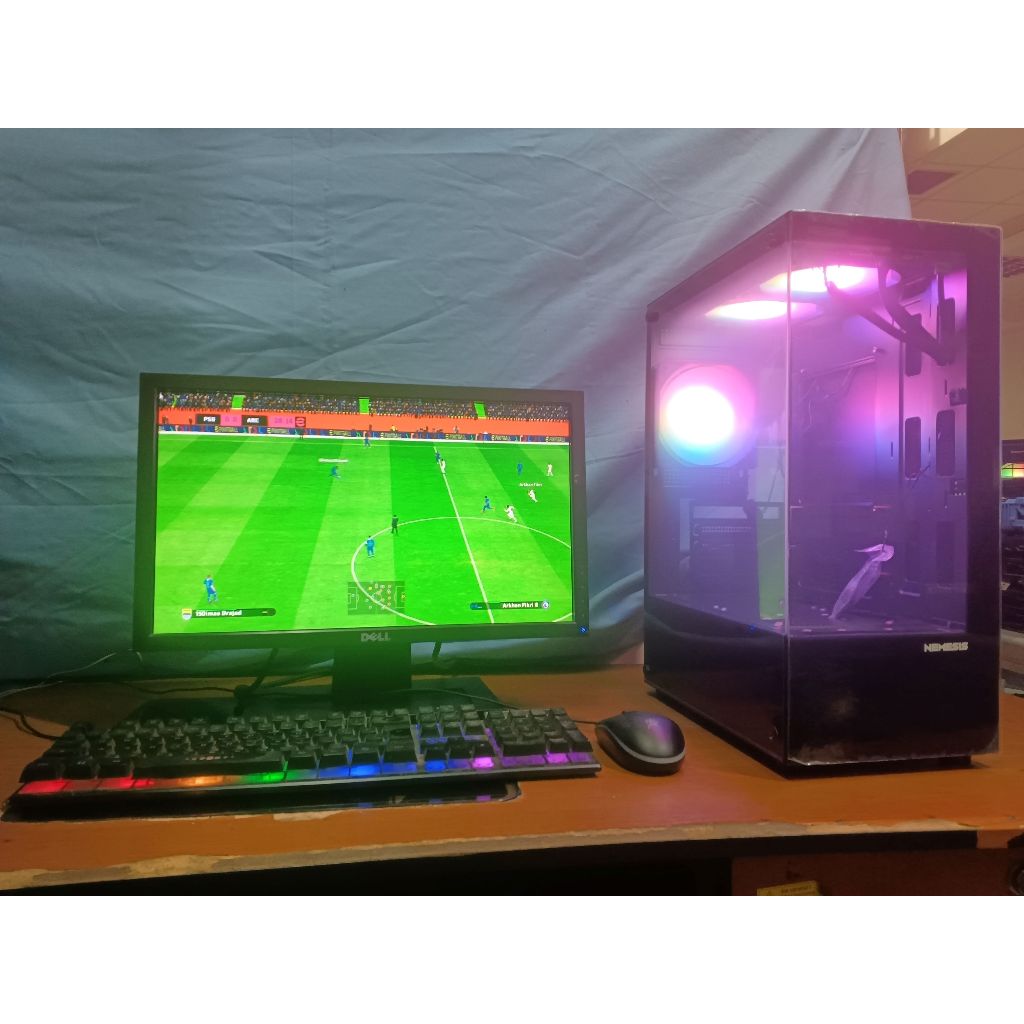 PC LENGKAP core i7 ram 16 gb ssd Led 19 inc