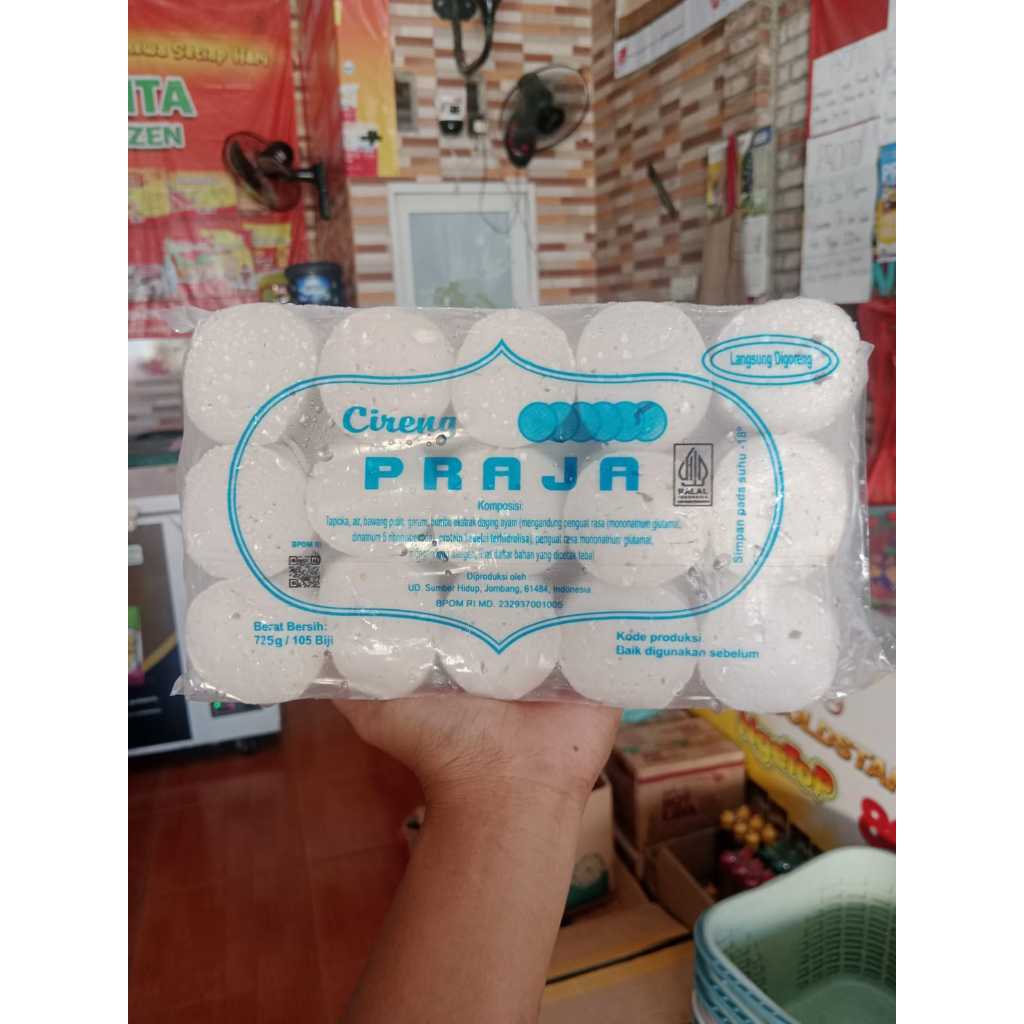 

Cireng Koin PRAJA Isi 105 Biji