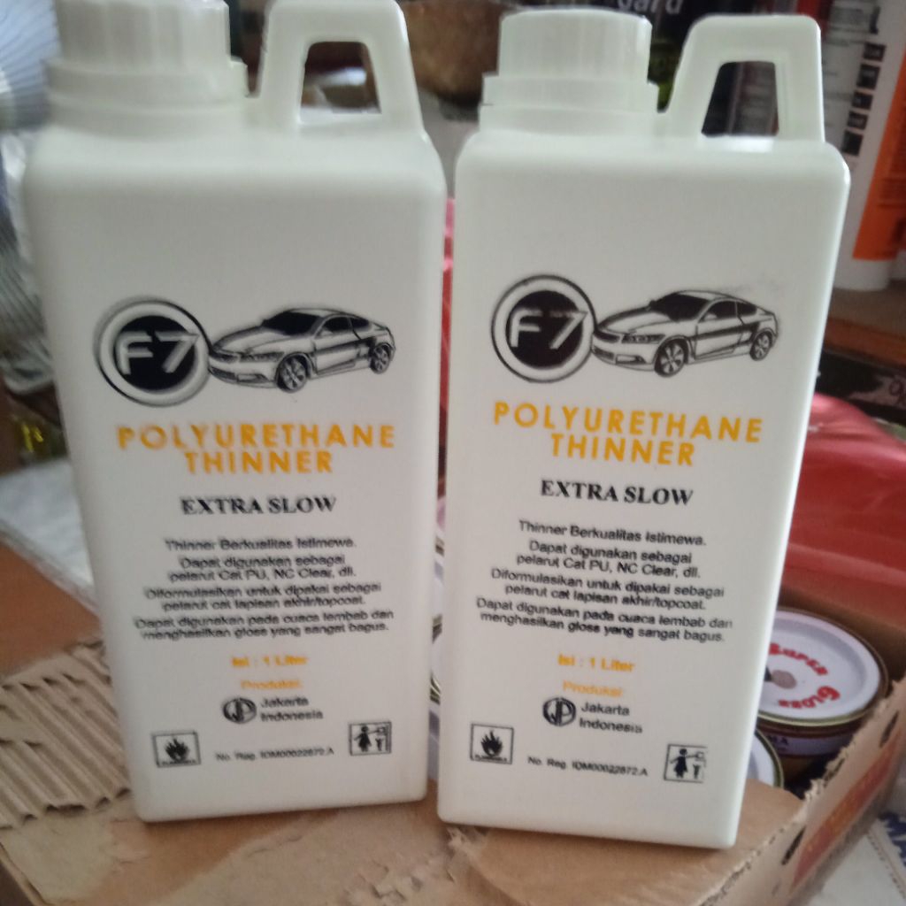 Tiner Pu F7 kompan pengencer cat clear PU F7 jerigen
