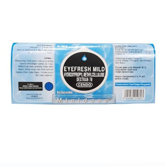 Cendo Eyefresh Mild Minidose 0.6 ml - Obat Mata