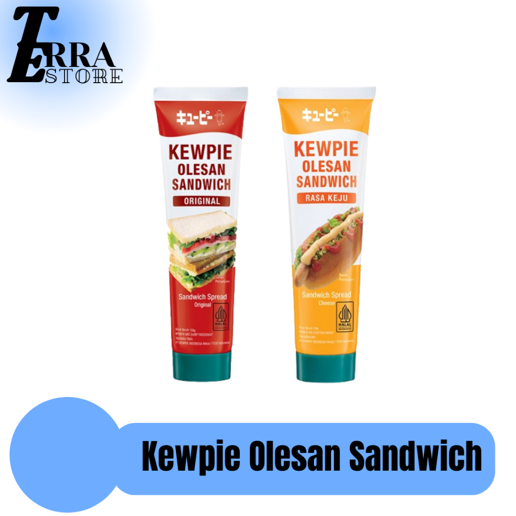 KEWPIE Olesan Sandwich / Sandwich Spread / Kewpie Olesan Sandwich Original dan Keju
