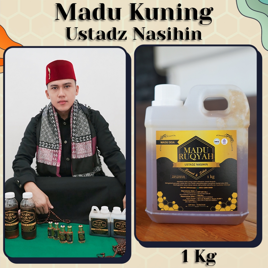

Madu Kuning 1KG , Ustadz Nasihin