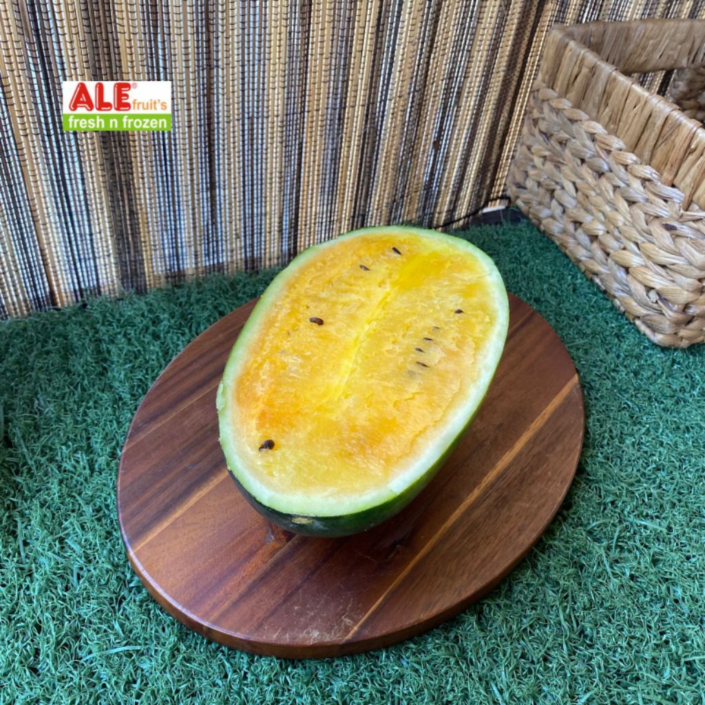Semangka kuning, semangka kuning fresh