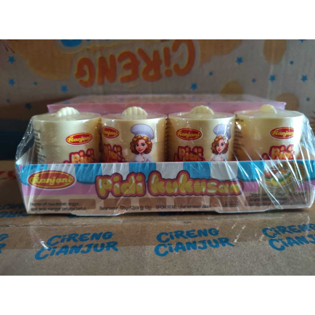 

Permen pidi kukusan box