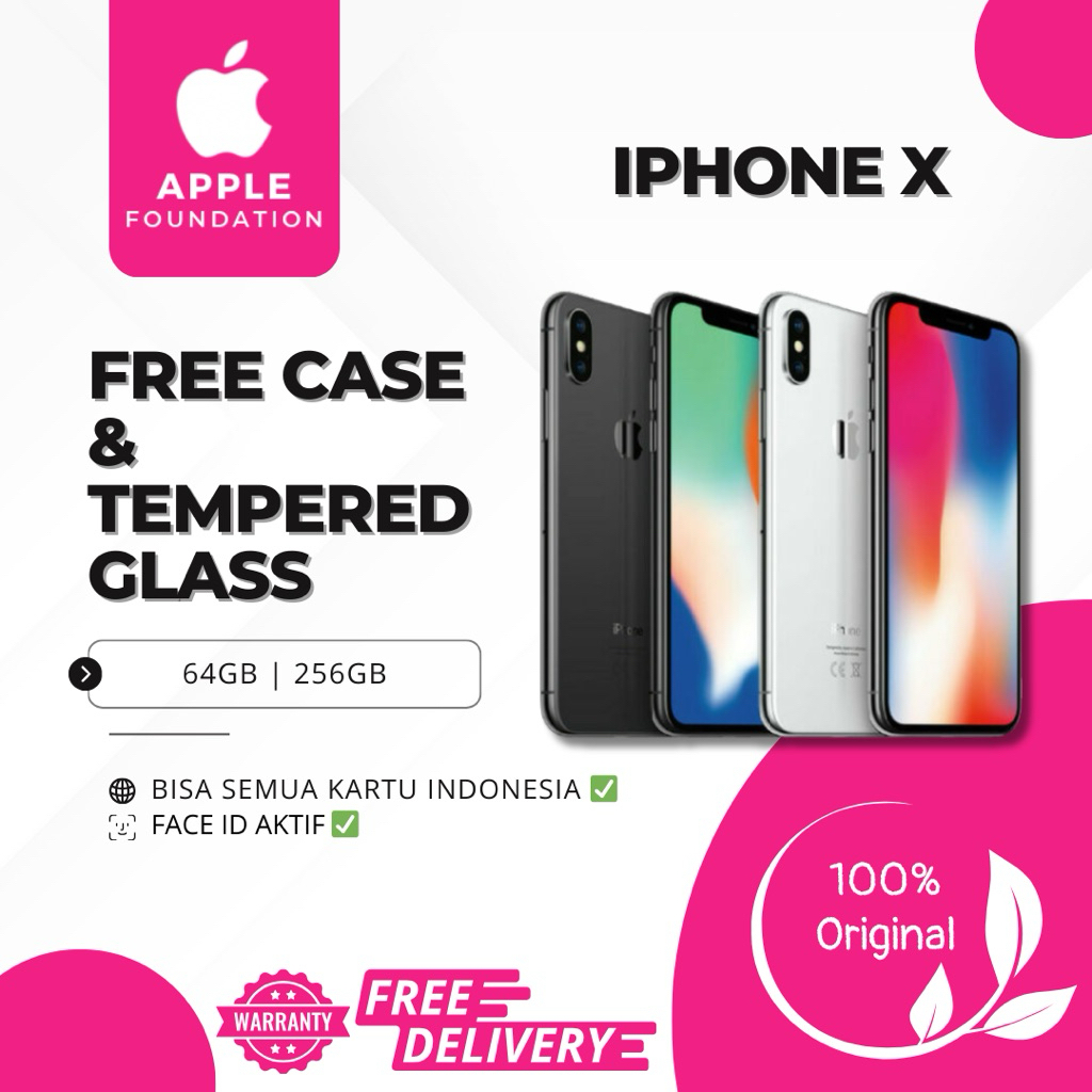iPhone X | 64gb 256gb | Second Fullset | Original 100%