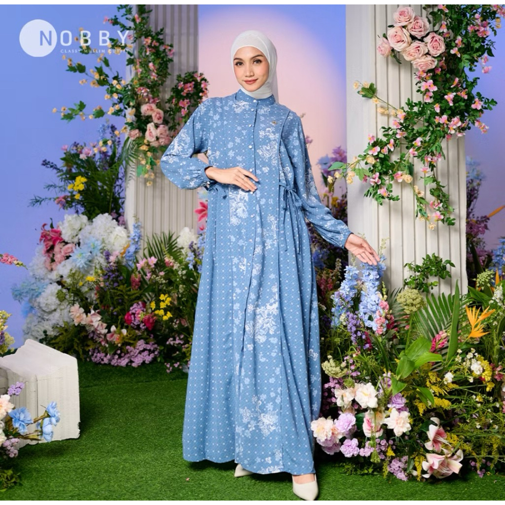 Nobby - Zahrina dress gamis